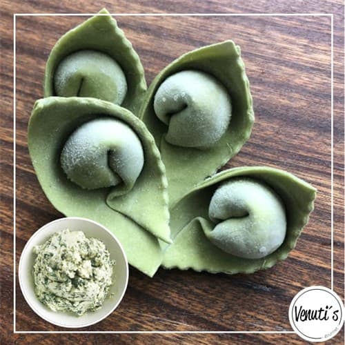 TORTELLONI de Ricotta y Espinaca VERDES